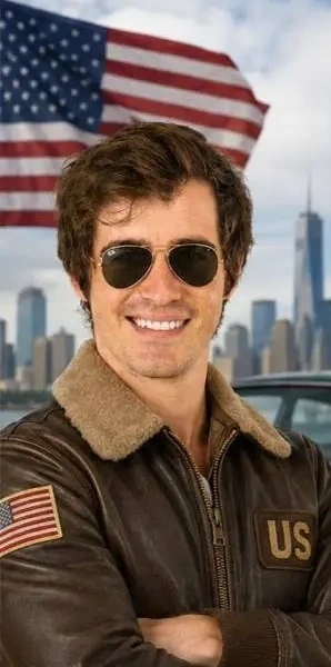 AI-generated image of Pablo Garcia Ortega for the US version